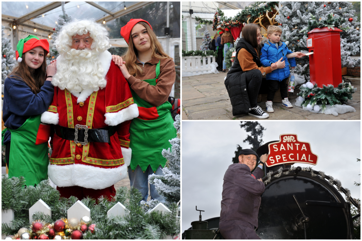 Santa in  Cheltenham